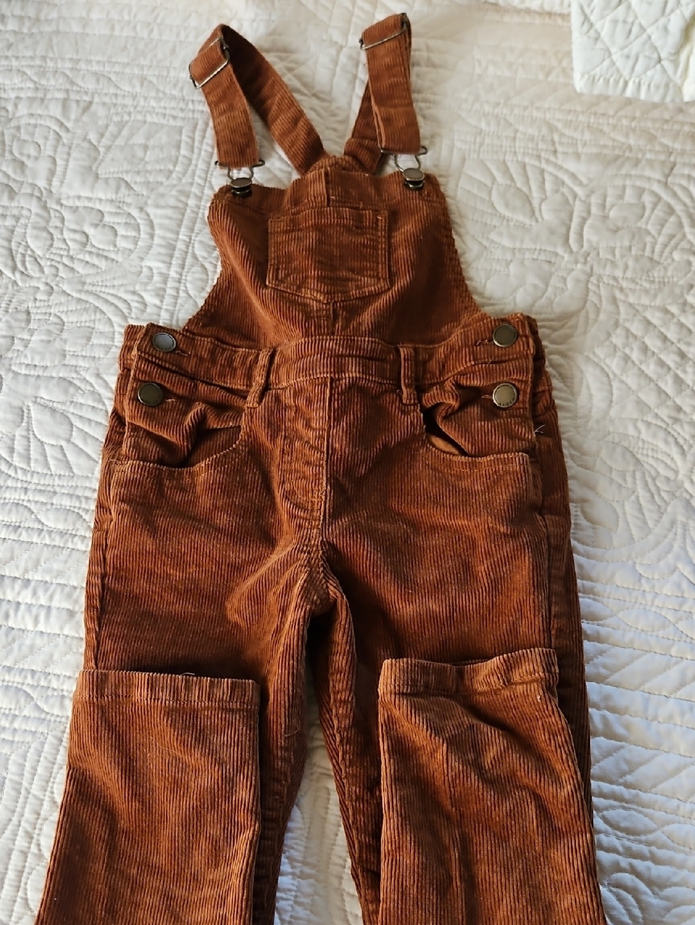 Jamie Kay Rust Colored Overalls